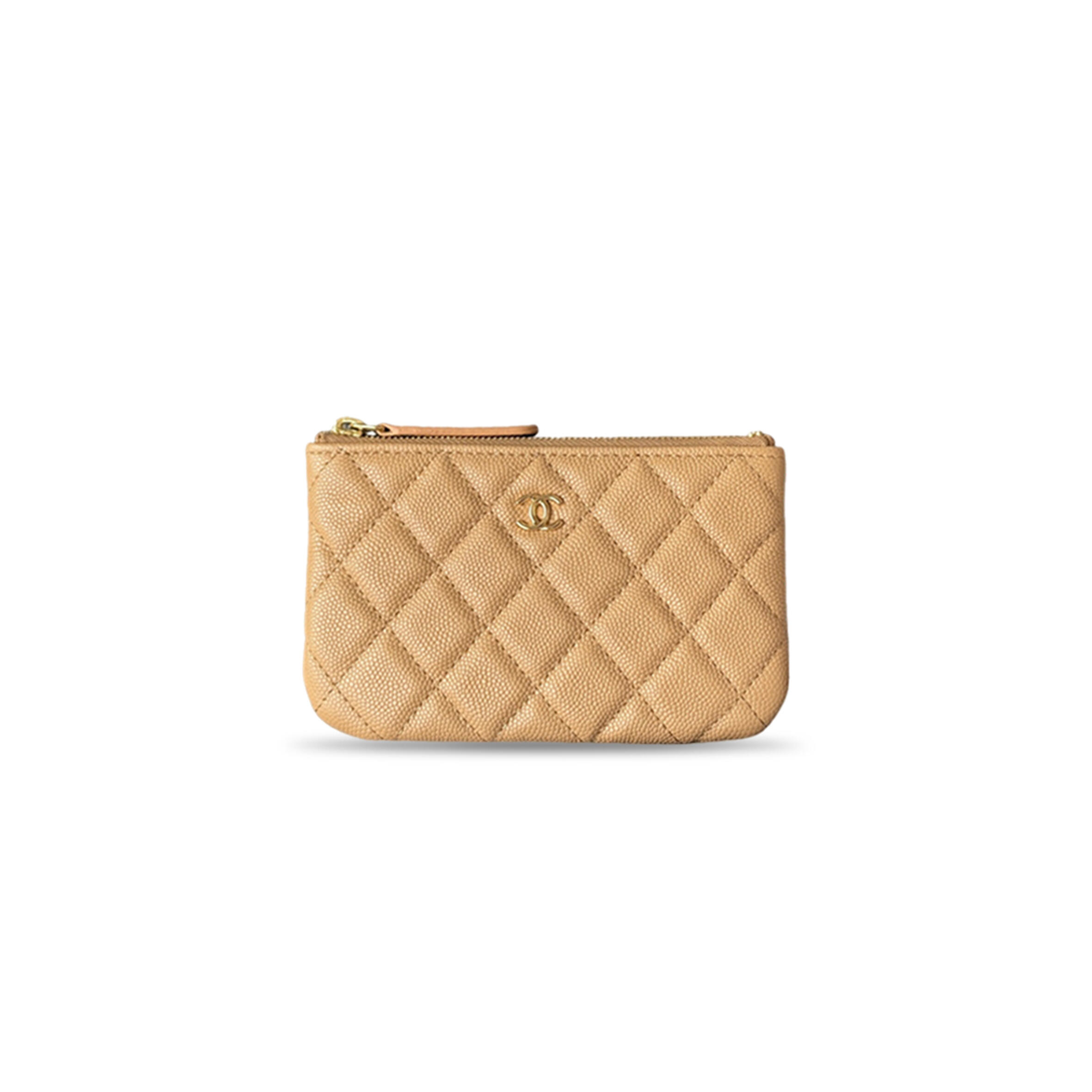 CHANEL CLASSIC MINI ZIPPED POUCH A82365 (15*9.5*1cm)